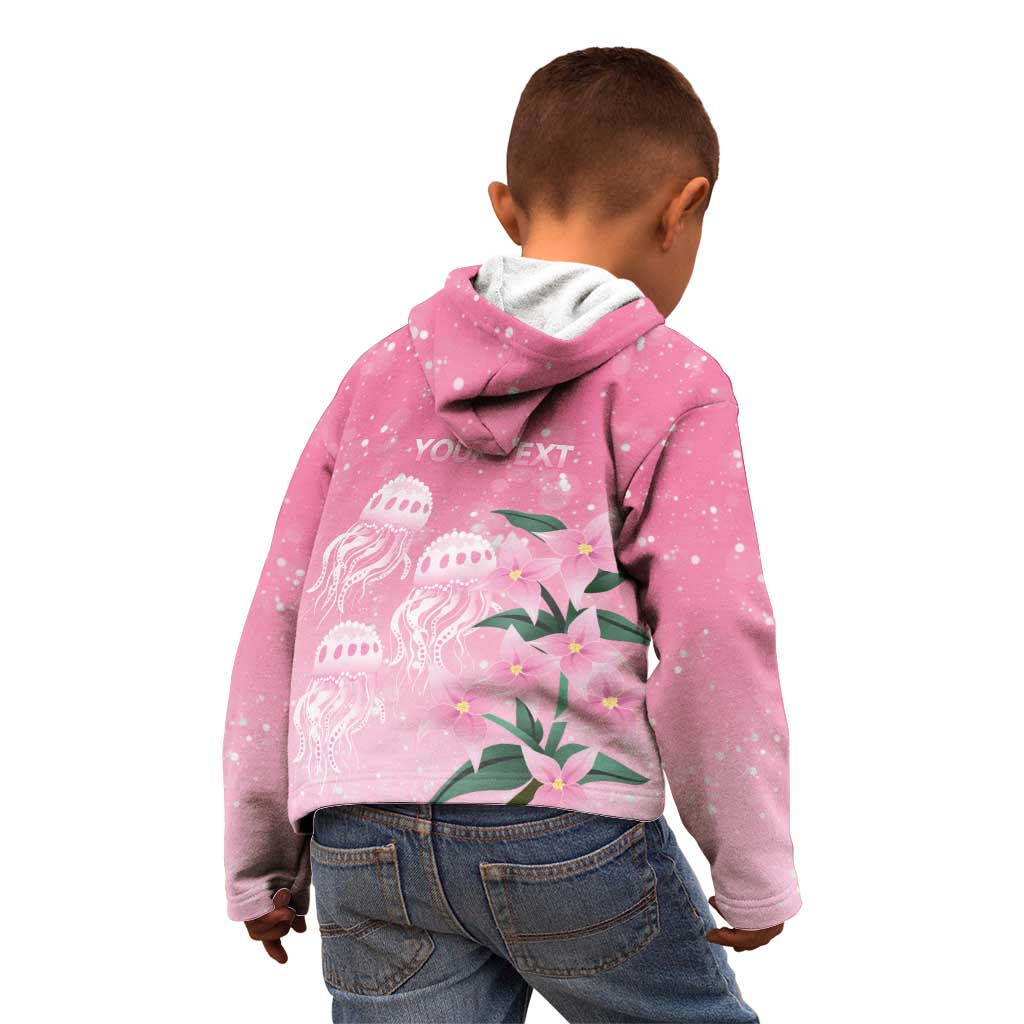 Personalised Pink Boronia of Hope Kid Hoodie Australia’s Fight Against Breast Cancer - Vibe Hoodie