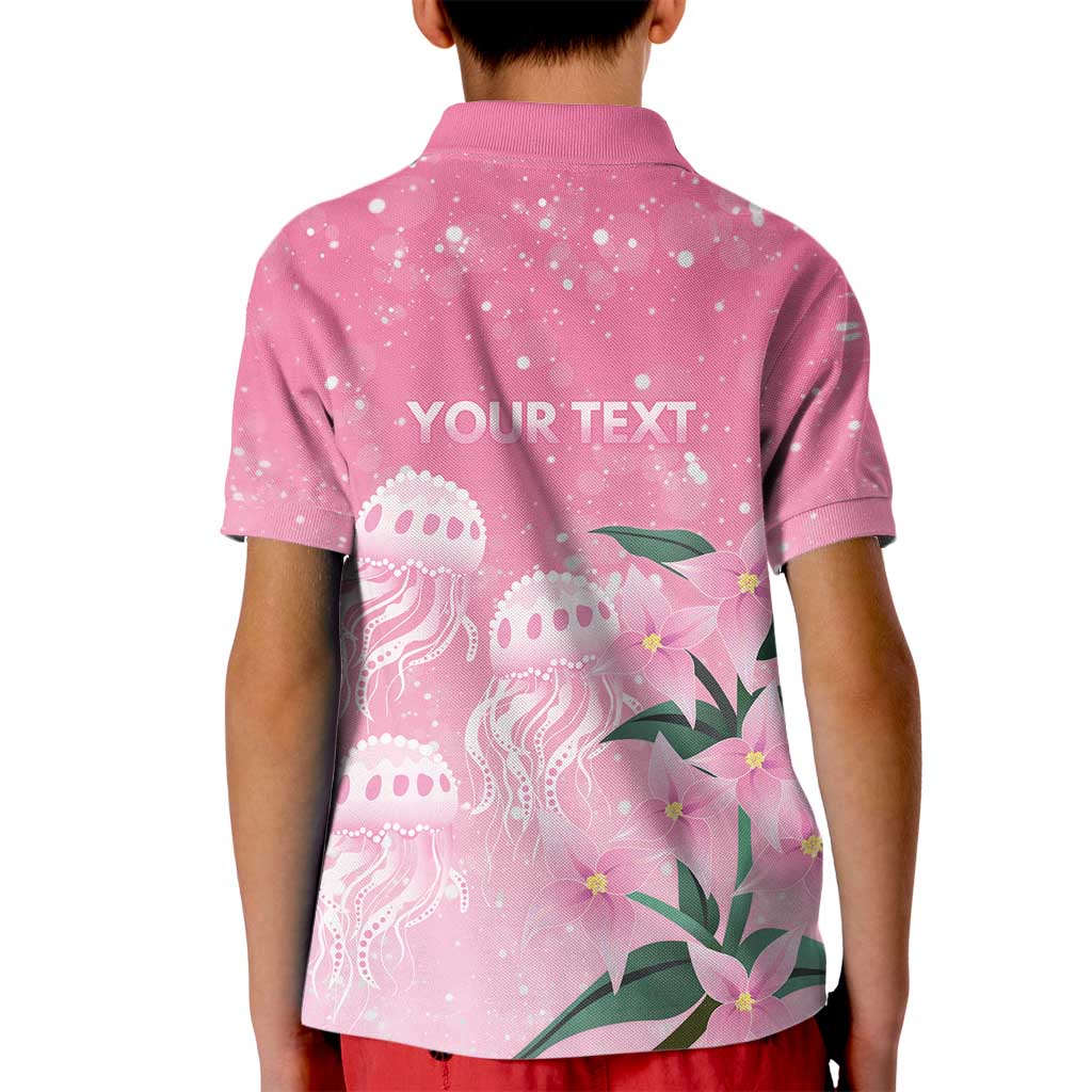 Personalised Pink Boronia of Hope Kid Polo Shirt Australia’s Fight Against Breast Cancer - Vibe Hoodie