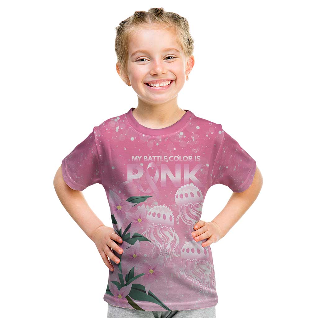 Personalised Pink Boronia of Hope Kid T Shirt Australia’s Fight Against Breast Cancer - Vibe Hoodie