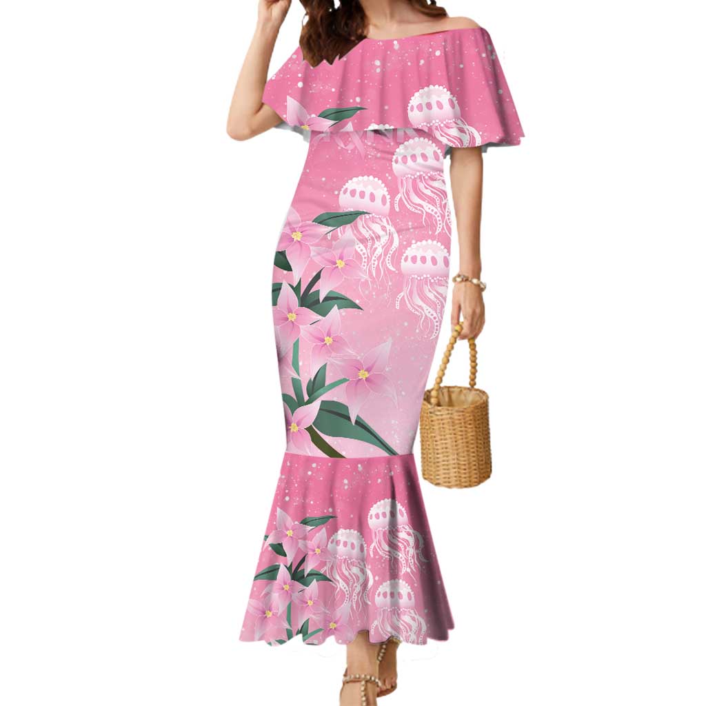 Personalised Pink Boronia of Hope Mermaid Dress Australia’s Fight Against Breast Cancer - Vibe Hoodie