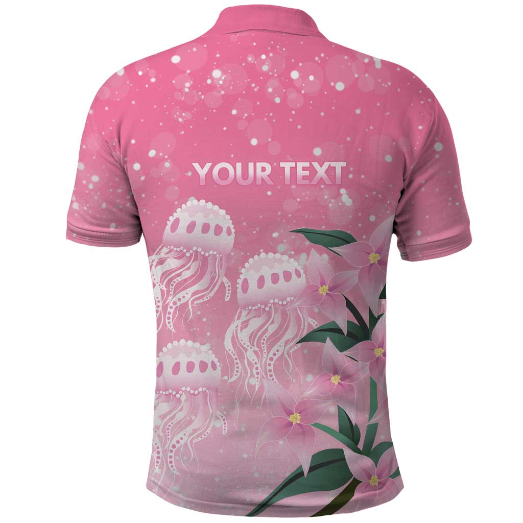 Personalised Pink Boronia of Hope Polo Shirt Australia’s Fight Against Breast Cancer - Vibe Hoodie