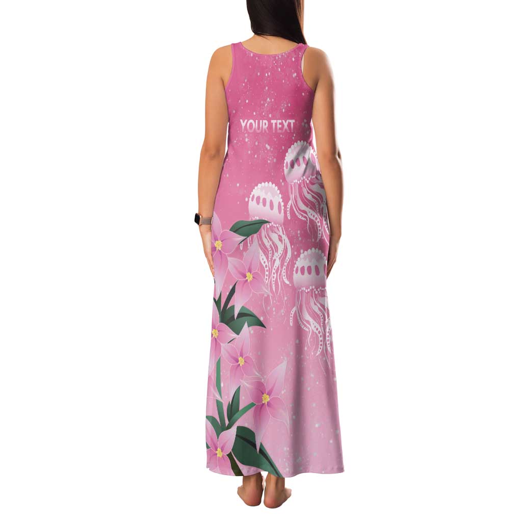 Personalised Pink Boronia of Hope Tank Maxi Dress Australia’s Fight Against Breast Cancer - Vibe Hoodie