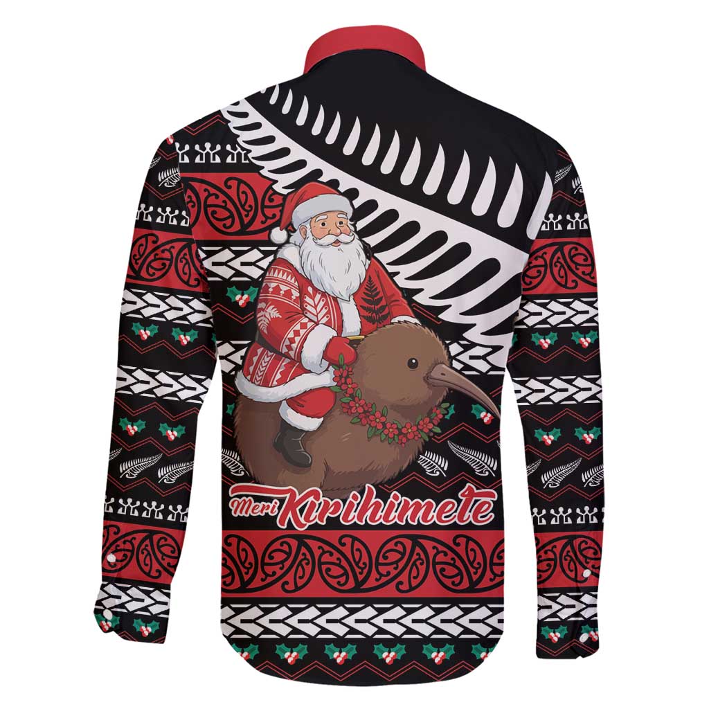 New Zealand Kiwi Santa Christmas Family Matching Mermaid Dress and Hawaiian Shirt He Wairua Kirihimete - Vibe Hoodie