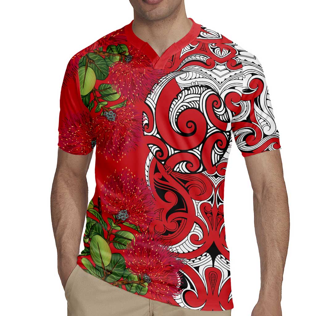 Personalised New Zealand Koru Pohutukawa Rugby Jersey Meri Kirihimete Aroha for Christmas - Vibe Hoodie