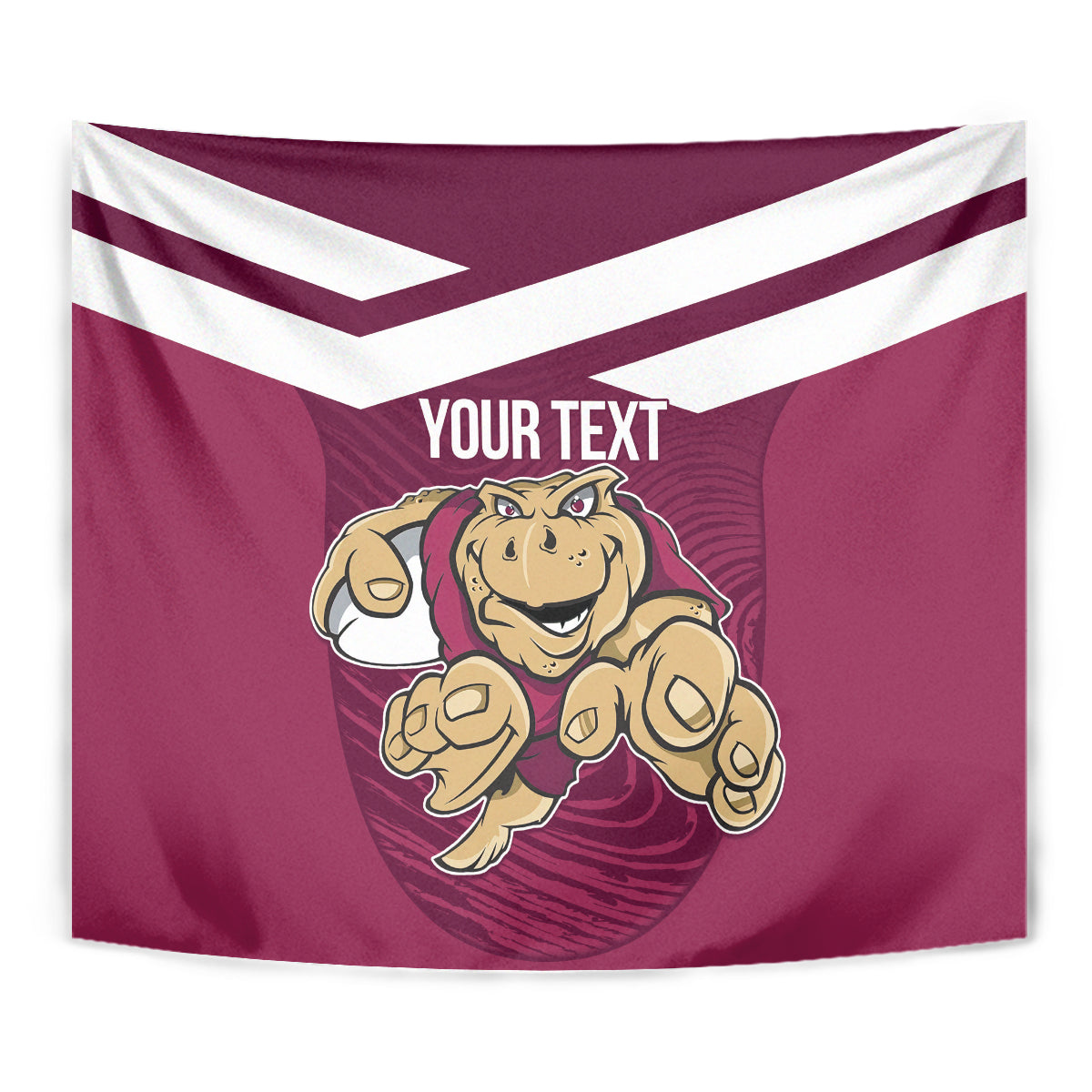 Custom Queensland Rugby Tapestry Maroons Cane Toad Origin Sporty - Vibe Hoodie Shop