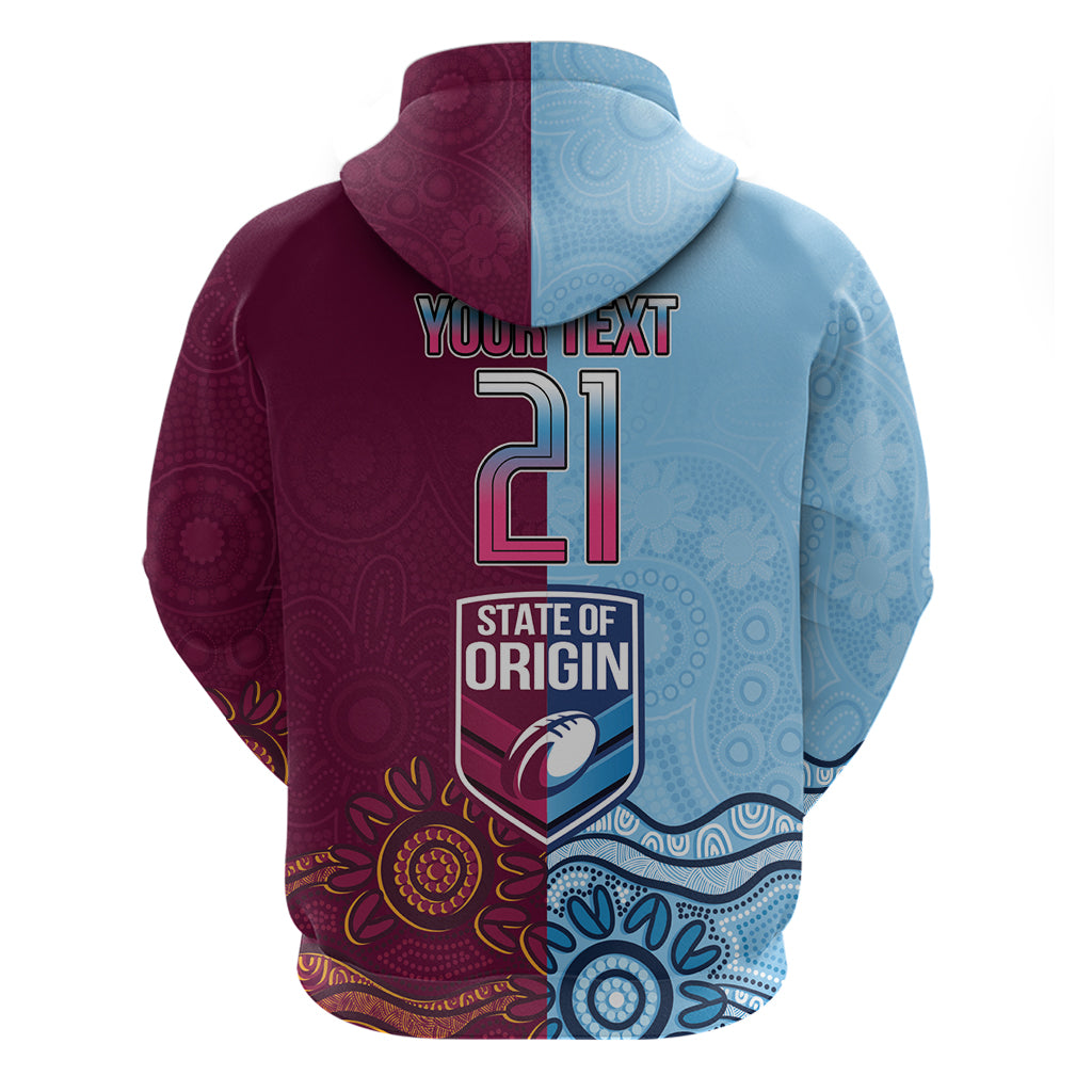 Custom QLD Cane Toad and NSW Cockroach Hoodie Aboriginal Inspired Together LT9 - Vibe Hoodie Shop