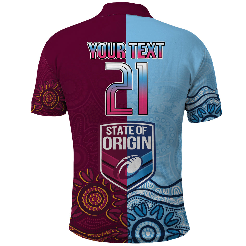 Custom QLD Cane Toad and NSW Cockroach Polo Shirt Aboriginal Inspired Together LT9 - Vibe Hoodie Shop