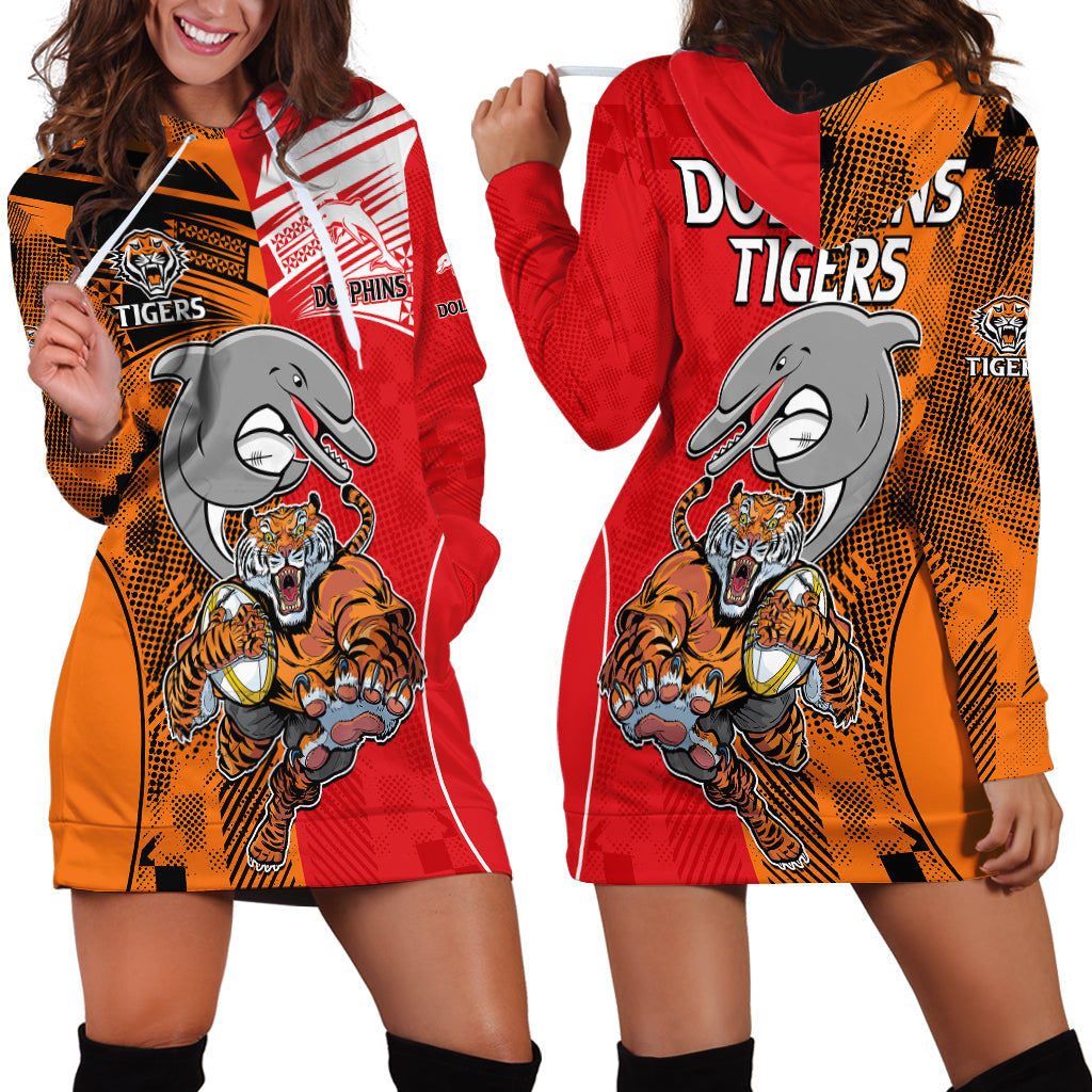 nrl-half-dolphins-and-half-tigers-hoodie-dress-sporty-style