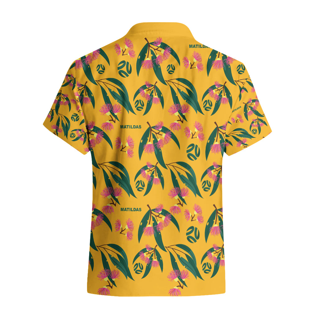 Aussie Matildas Hawaiian Shirt Football Australia 2023 Silver Princess Unique - Vibe Hoodie Shop