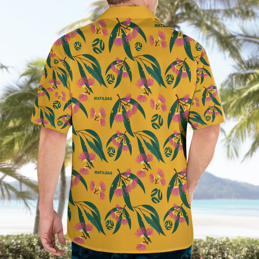 Aussie Matildas Hawaiian Shirt Football Australia 2023 Silver Princess Unique - Vibe Hoodie Shop