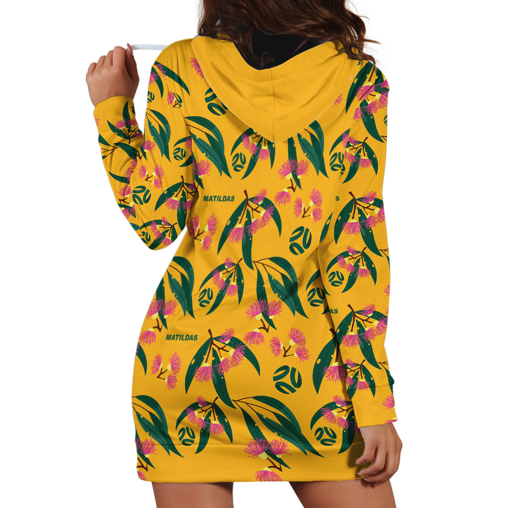 Aussie Matildas Hoodie Dress Football Australia 2023 Silver Princess Unique - Vibe Hoodie Shop