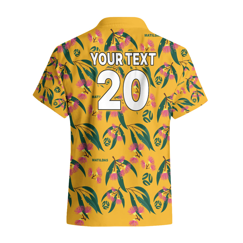 Custom Aussie Matildas Hawaiian Shirt Football Australia 2023 Silver Princess Unique - Vibe Hoodie Shop