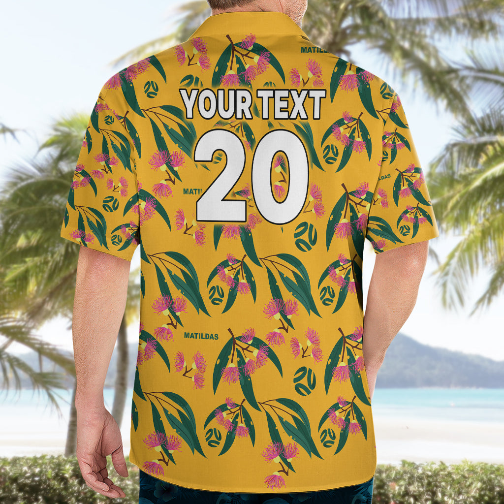 Custom Aussie Matildas Hawaiian Shirt Football Australia 2023 Silver Princess Unique - Vibe Hoodie Shop