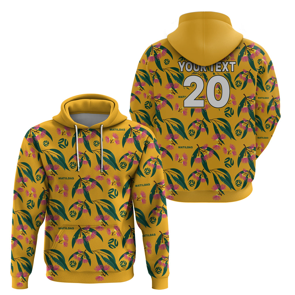 Custom Aussie Matildas Hoodie Football Australia 2023 Silver Princess Unique LT9 - Vibe Hoodie Shop