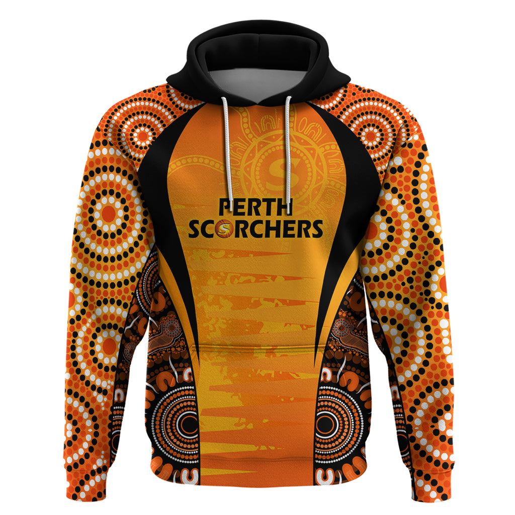 Made Tough Scorchers Custom Hoodie Champions BBL13 Aboriginal Version LT9 - Vibe Hoodie Shop