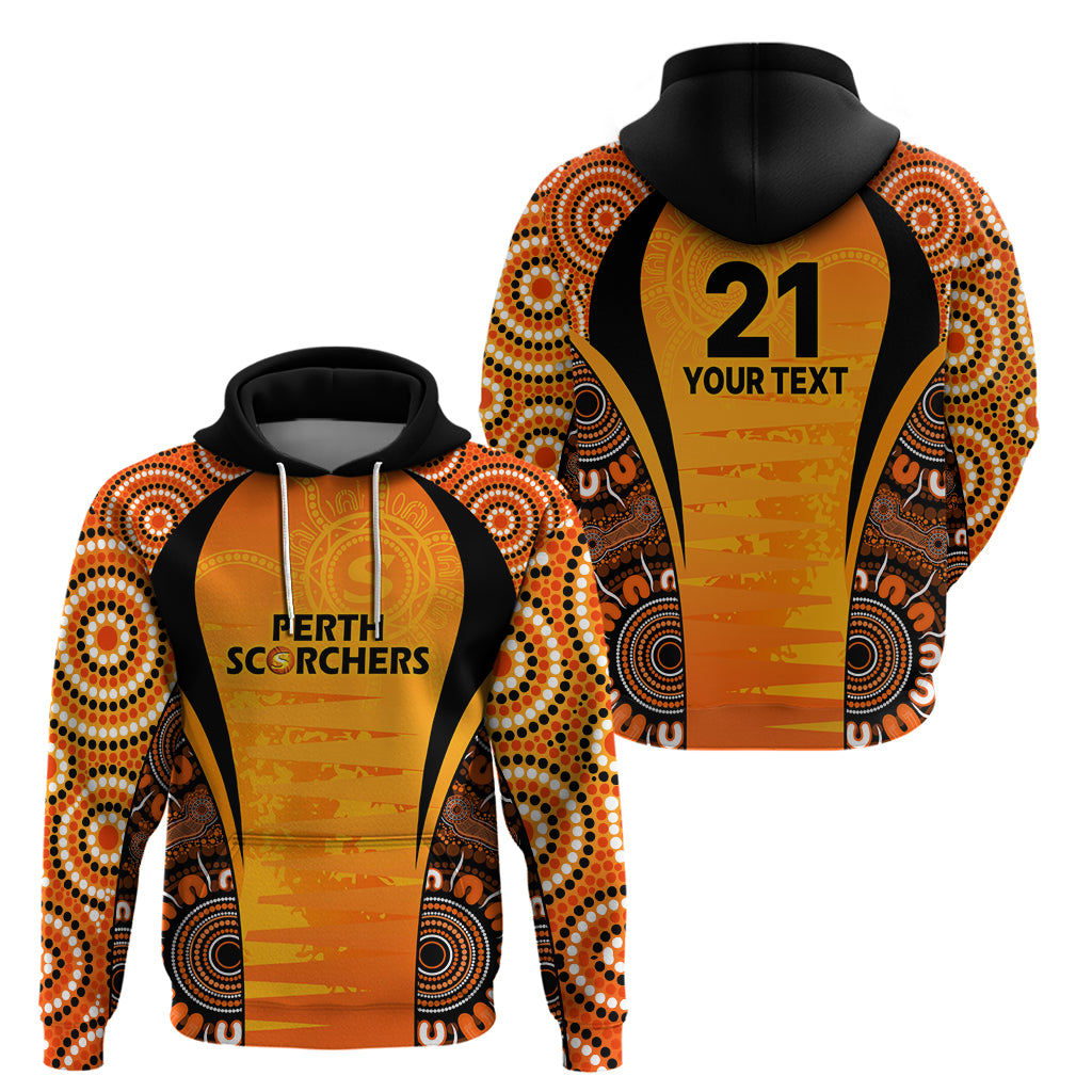 Made Tough Scorchers Custom Hoodie Champions BBL13 Aboriginal Version LT9 - Vibe Hoodie Shop