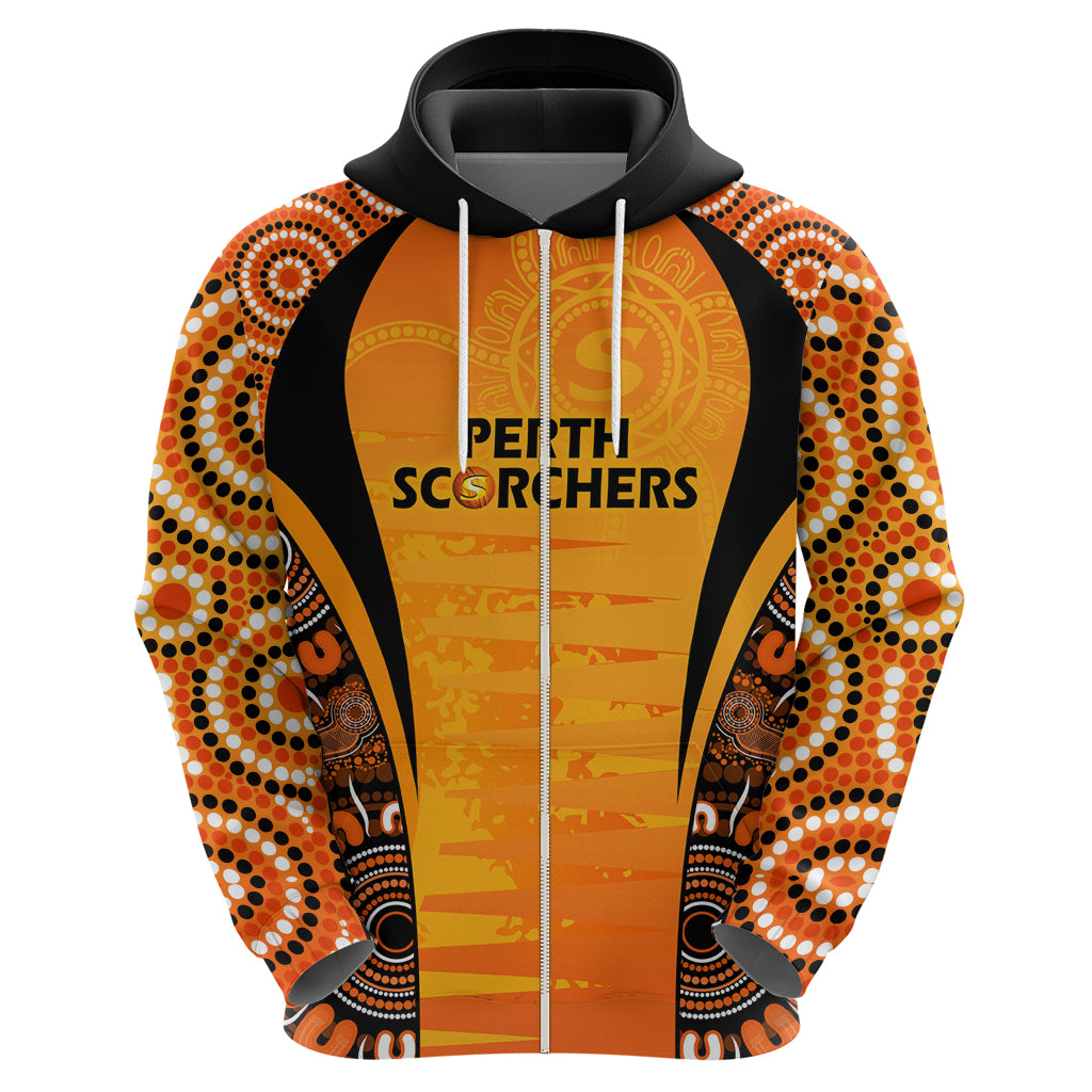 Made Tough Scorchers Custom Hoodie Champions BBL13 Aboriginal Version LT9 - Vibe Hoodie Shop