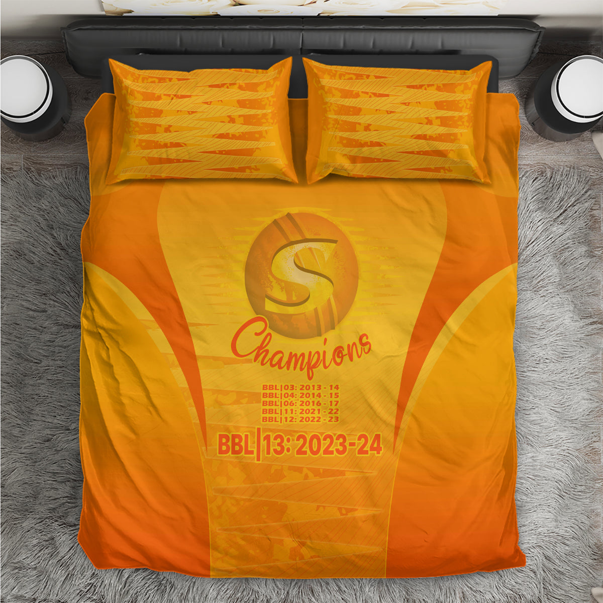 Fire Up Scorchers Custom Bedding Set The Sixth Time Champions - Vibe Hoodie Shop