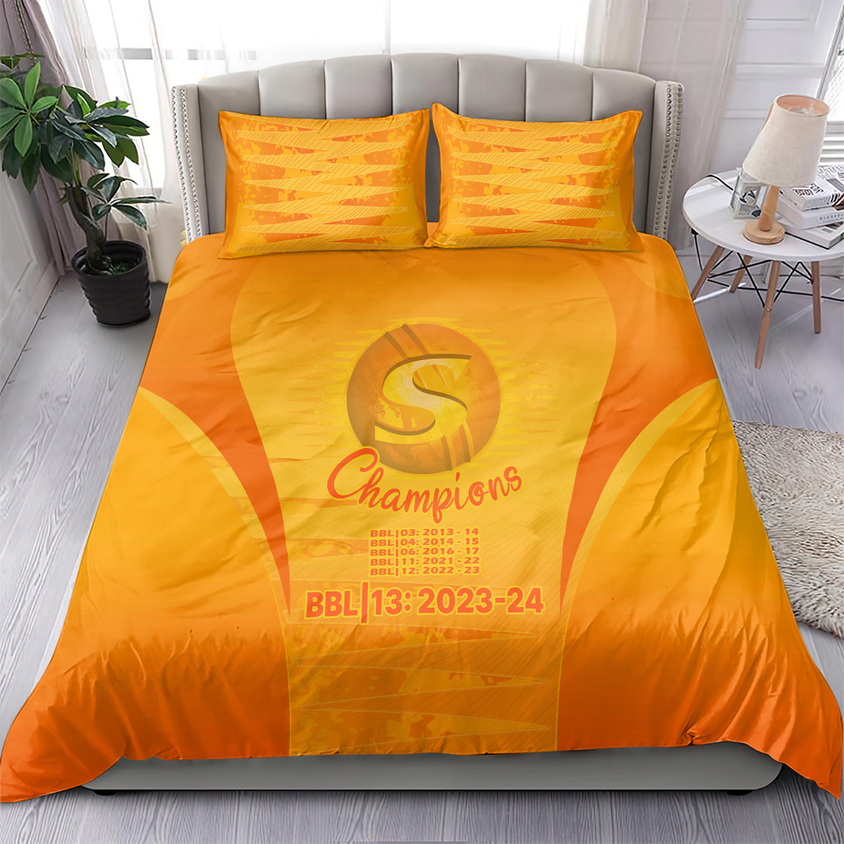 Fire Up Scorchers Custom Bedding Set The Sixth Time Champions - Vibe Hoodie Shop