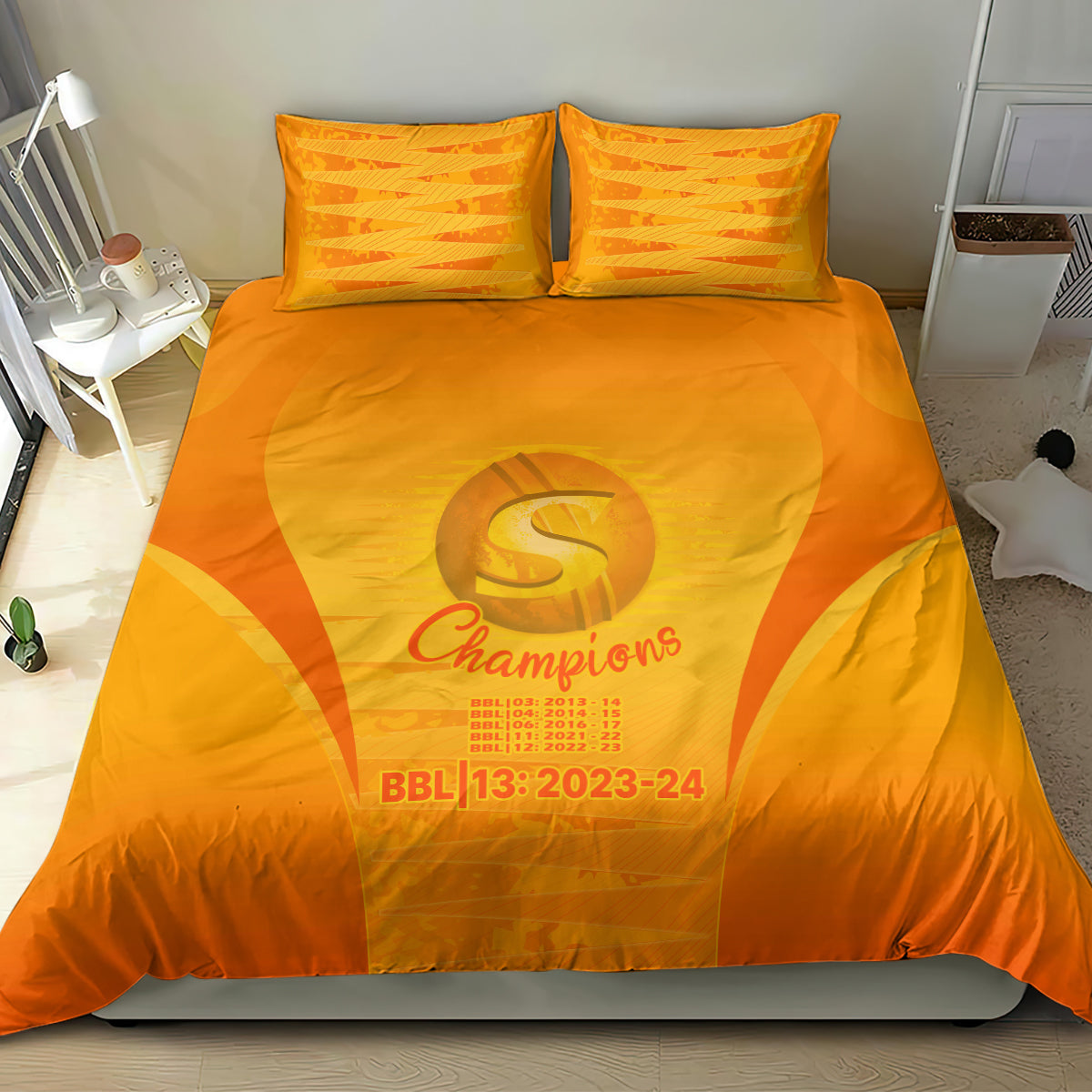 Fire Up Scorchers Custom Bedding Set The Sixth Time Champions - Vibe Hoodie Shop