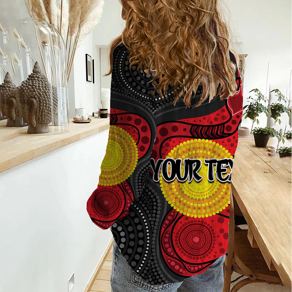 (Custom Personalised) 2023 Parramatta Eels Women Casual Shirt Simple Aboriginal - Vibe Hoodie Shop