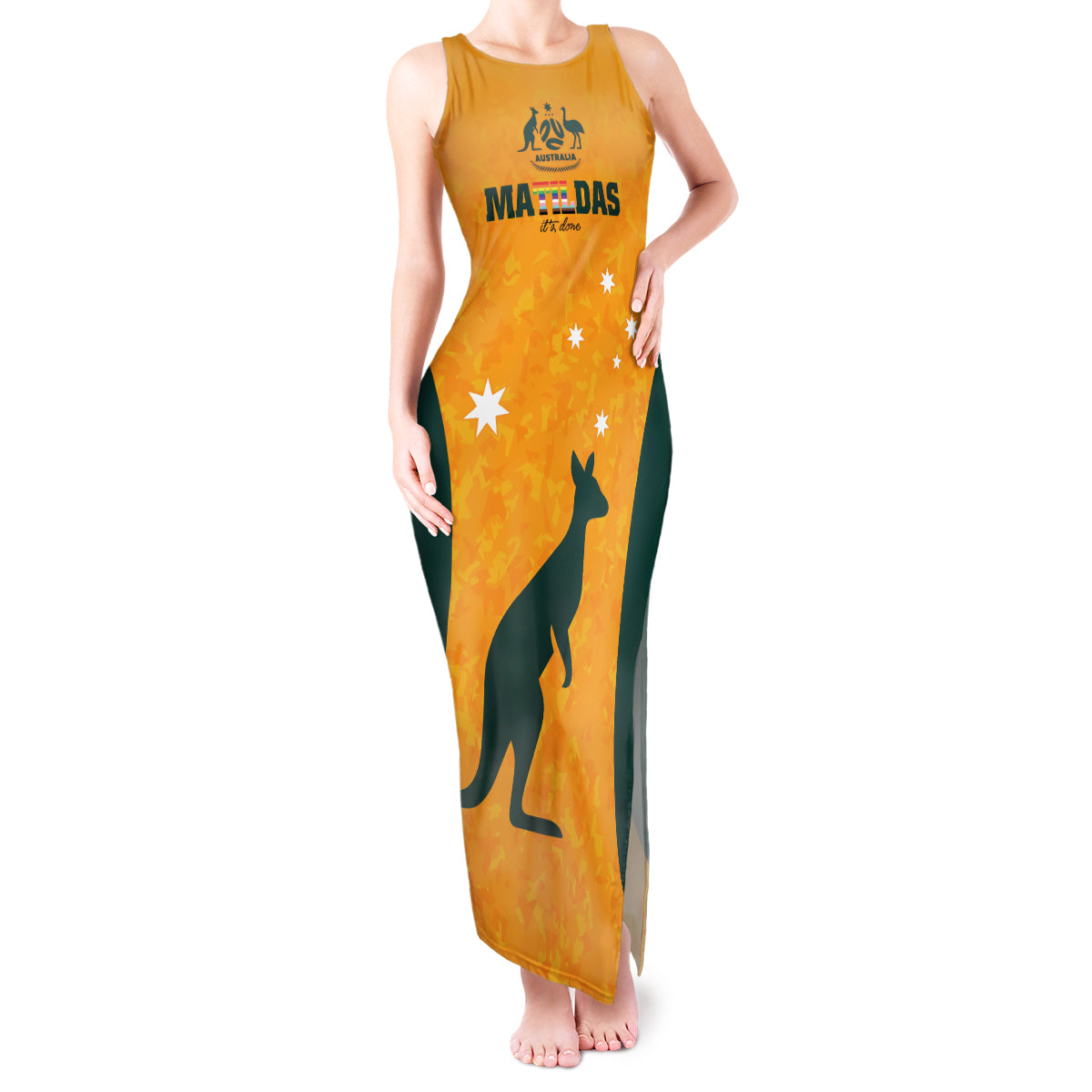 custom-australia-matildas-pride-with-kangaroo-tank-maxi-dress