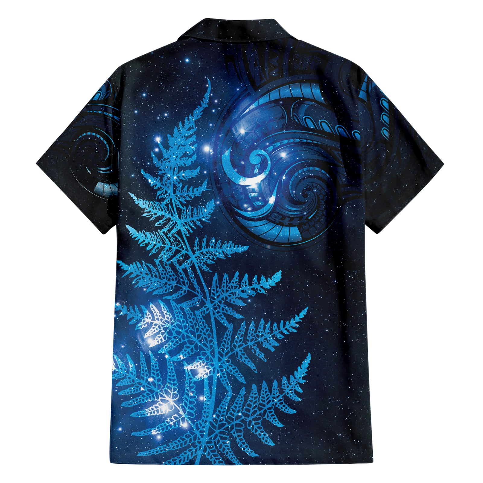 New Zealand Matariki Hawaiian Shirt Blue Milky Way Stars Night Sky - Vibe Hoodie Shop