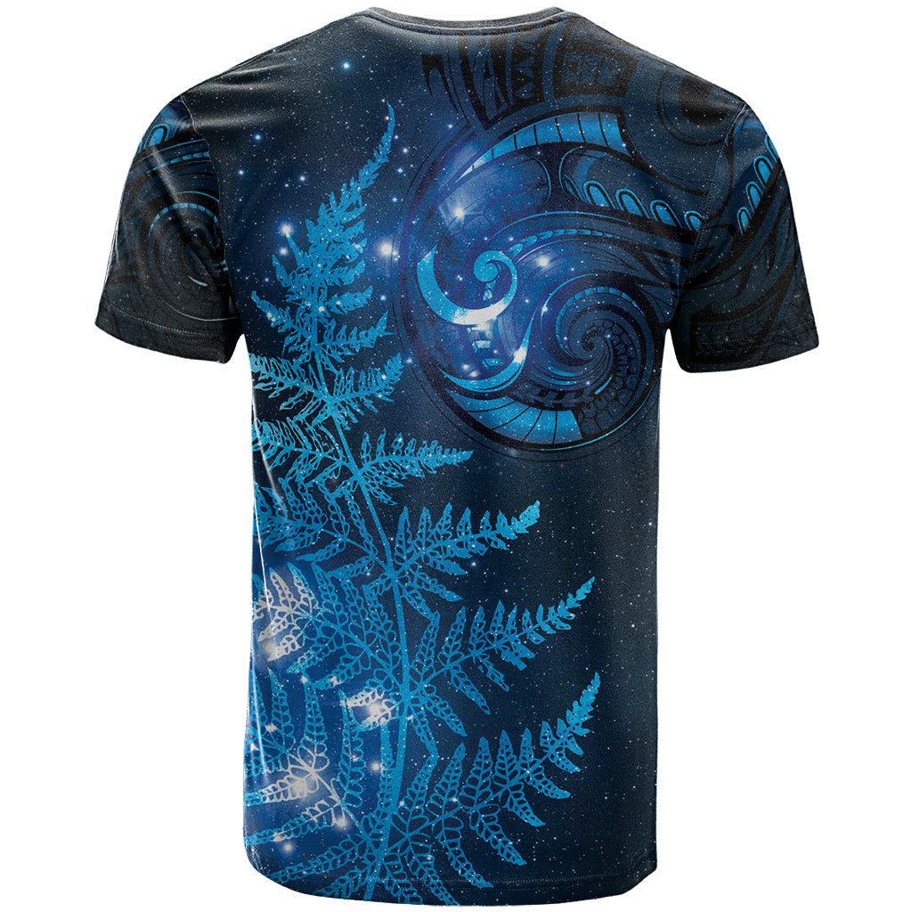 New Zealand Matariki T Shirt Blue Milky Way Stars Night Sky LT9 - Vibe Hoodie Shop