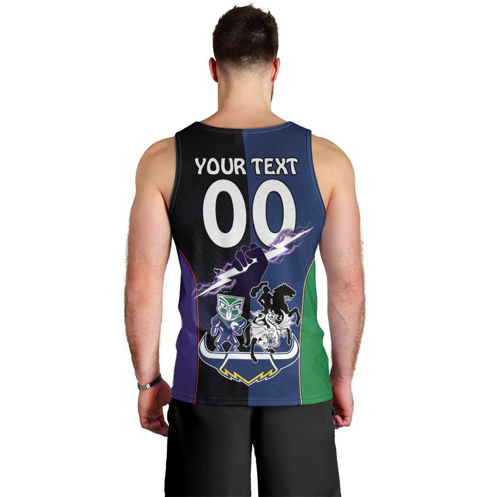 Custom Dragons-Cowboys Combine Storm-Warriors Men Tank Top Sport Style Version 01 - Vibe Hoodie Shop