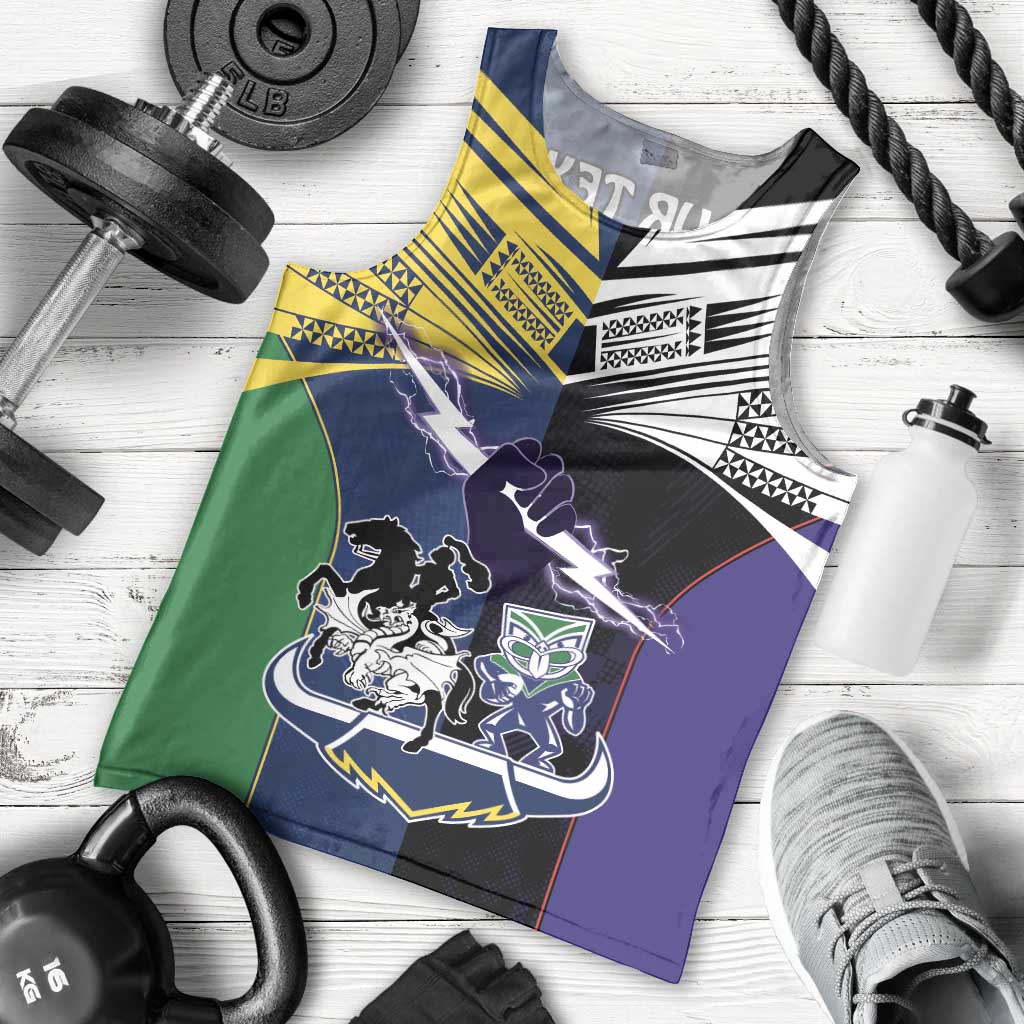 Custom Dragons-Cowboys Combine Storm-Warriors Men Tank Top Sport Style Version 01 - Vibe Hoodie Shop