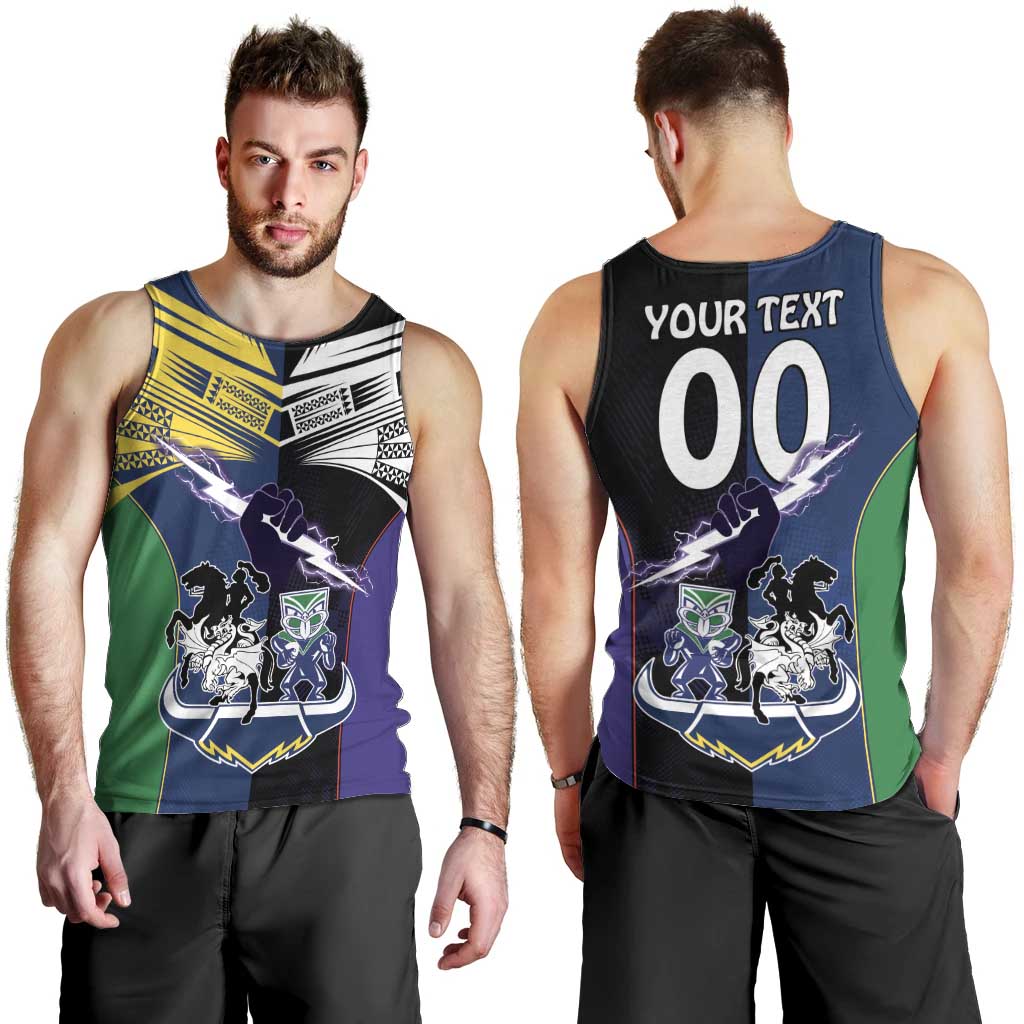 Custom Dragons-Cowboys Combine Storm-Warriors Men Tank Top Sport Style Version 01 - Vibe Hoodie Shop