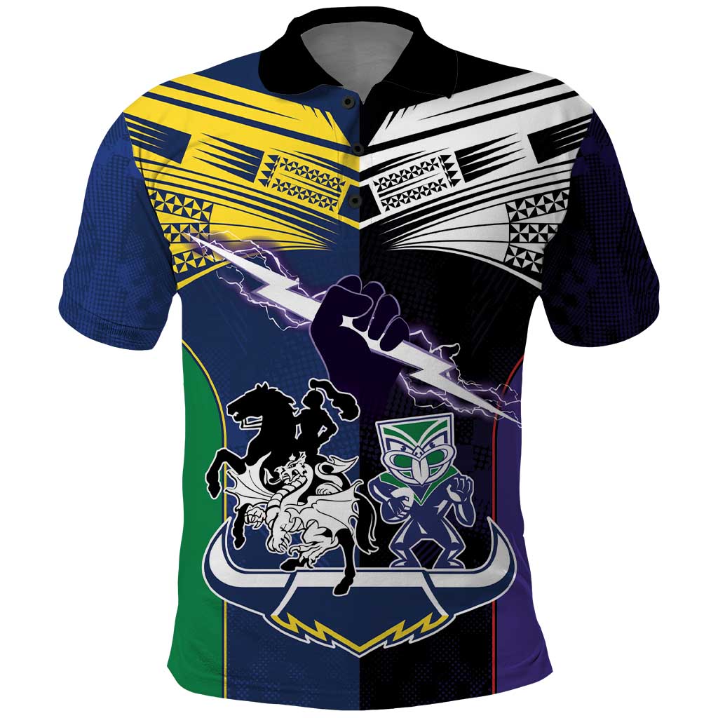 Custom Dragons-Cowboys Combine Storm-Warriors Polo Shirt Sport Style Version 01 LT9 - Vibe Hoodie Shop
