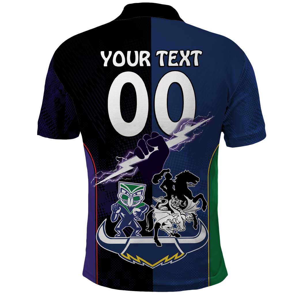 Custom Dragons-Cowboys Combine Storm-Warriors Polo Shirt Sport Style Version 01 LT9 - Vibe Hoodie Shop