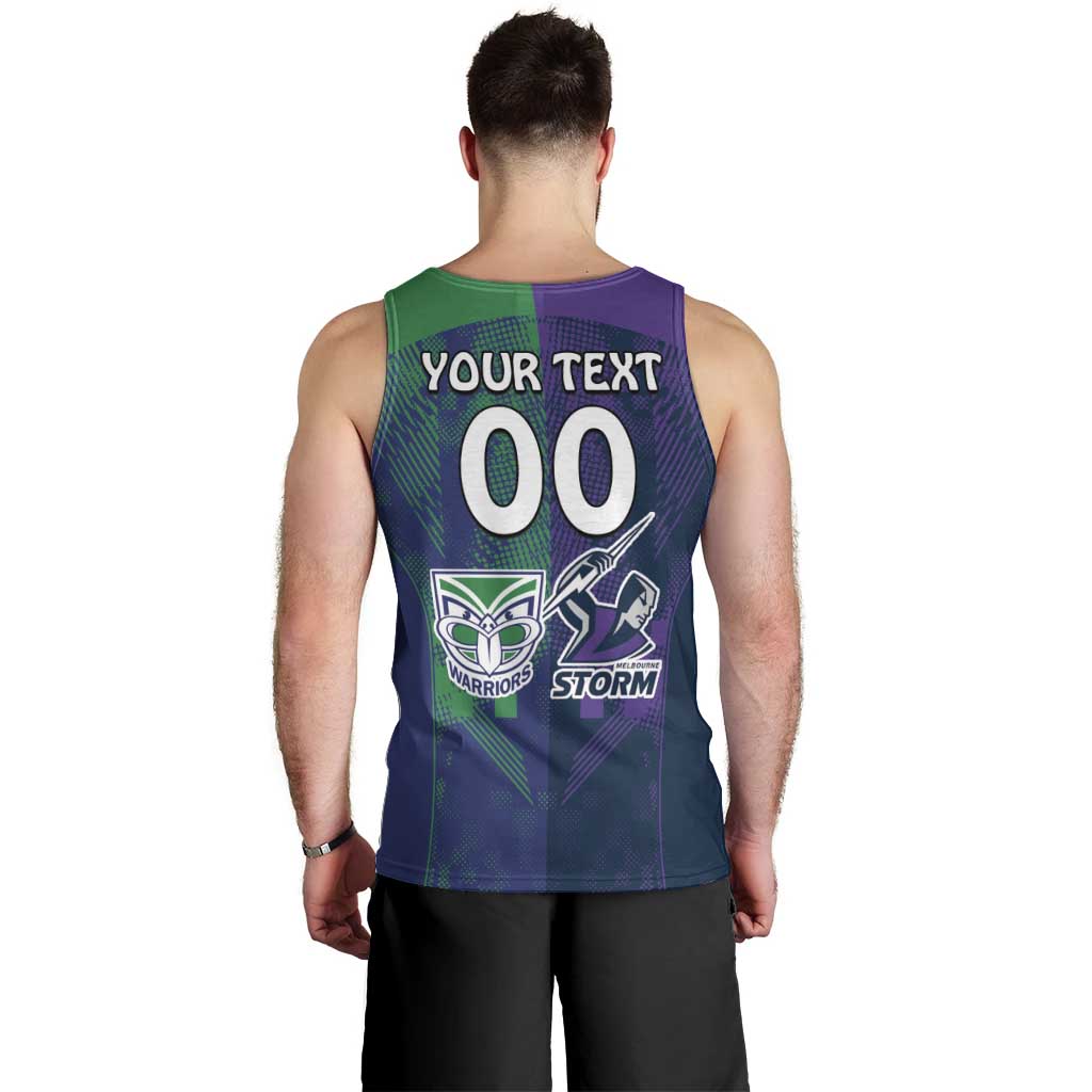 Custom Dragons-Cowboys Combine Storm-Warriors Men Tank Top Sport Style Version 02 - Vibe Hoodie Shop
