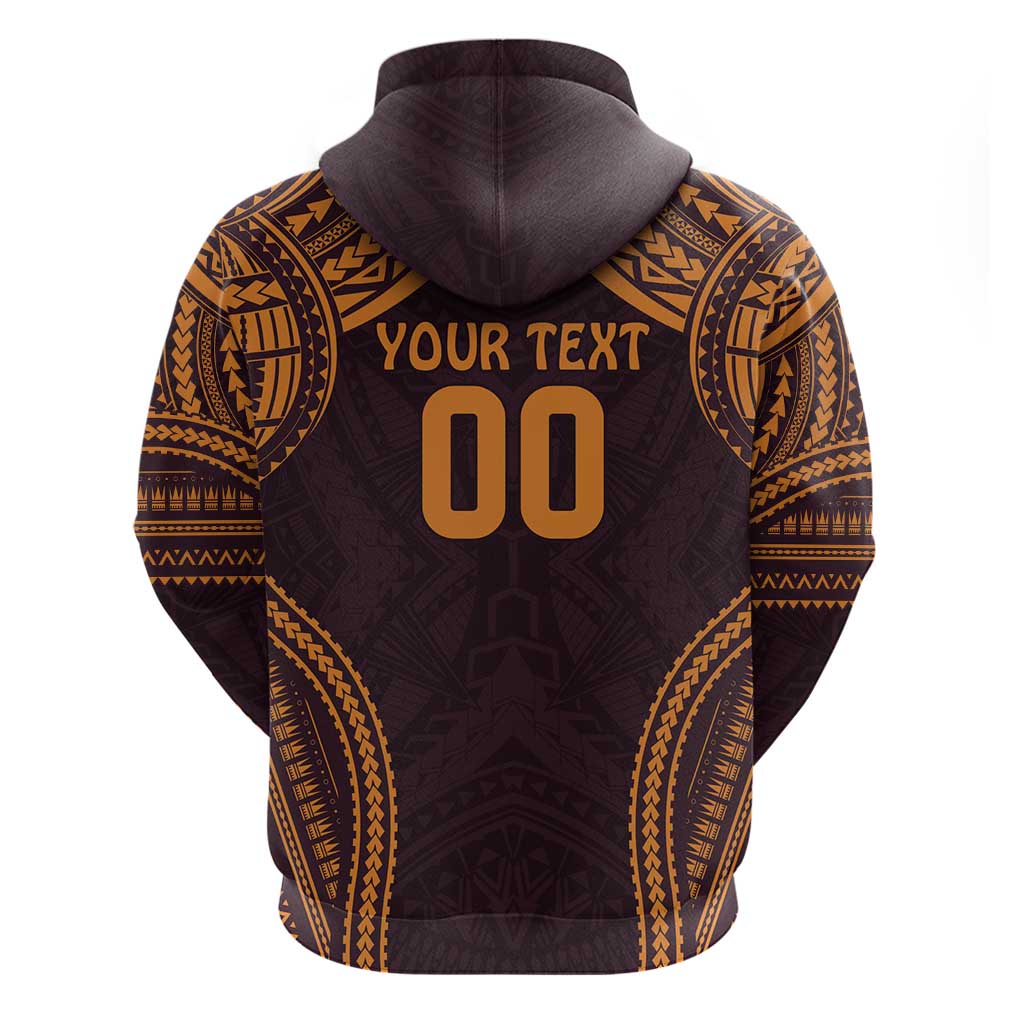 Custom Broncos Rugby Hoodie With Polynesian Style LT9 - Vibe Hoodie Shop