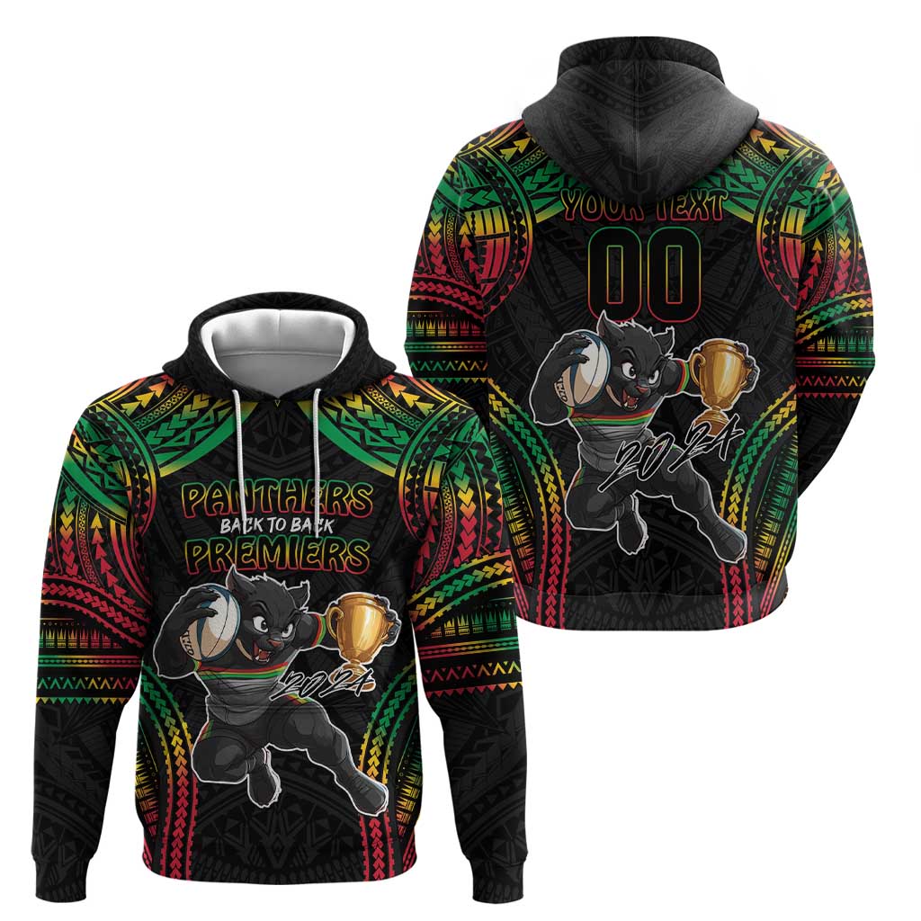 Custom Panthers Champion Grand Final 2024 Hoodie With Polynesian Style LT9 - Vibe Hoodie Shop