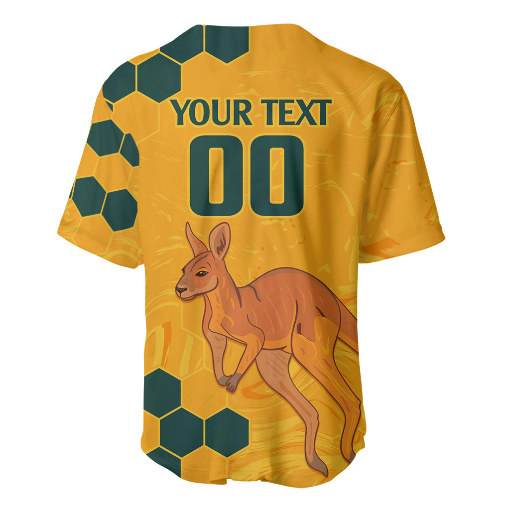 Custom Australia Day Soccer Socceroos Baseball Jersey We Are One And Free - Vibe Hoodie Shop