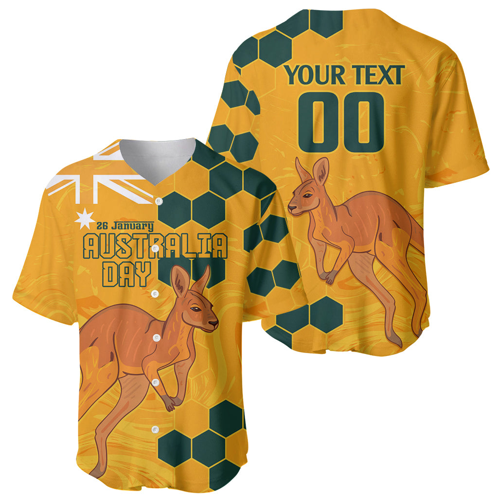 Custom Australia Day Soccer Socceroos Baseball Jersey We Are One And Free - Vibe Hoodie Shop