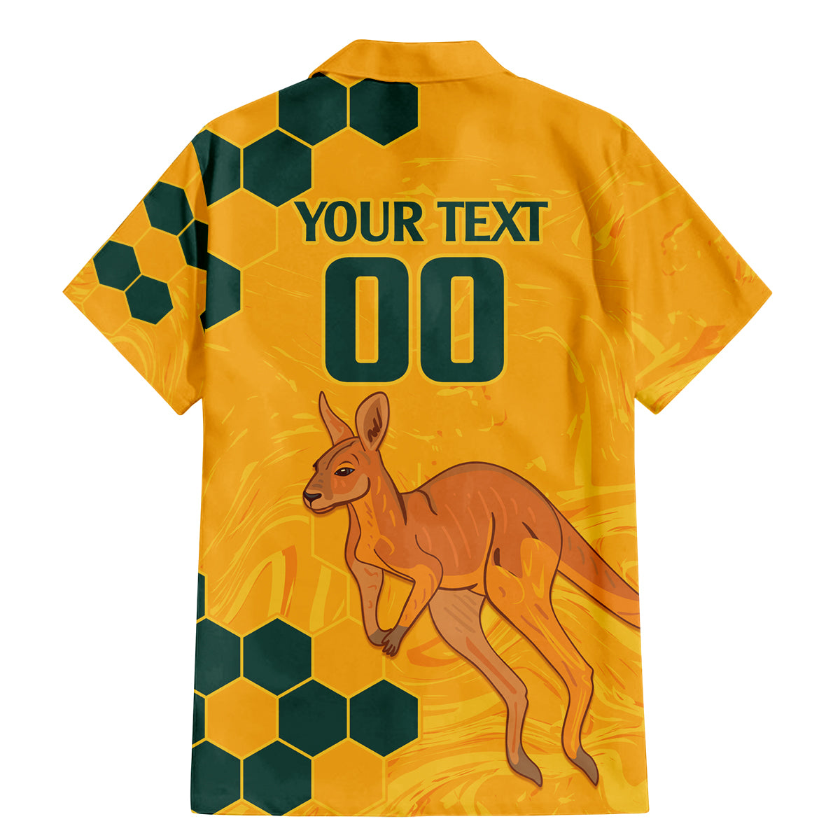 Custom Australia Day Soccer Socceroos Family Matching Mermaid Dress and Hawaiian Shirt We Are One And Free