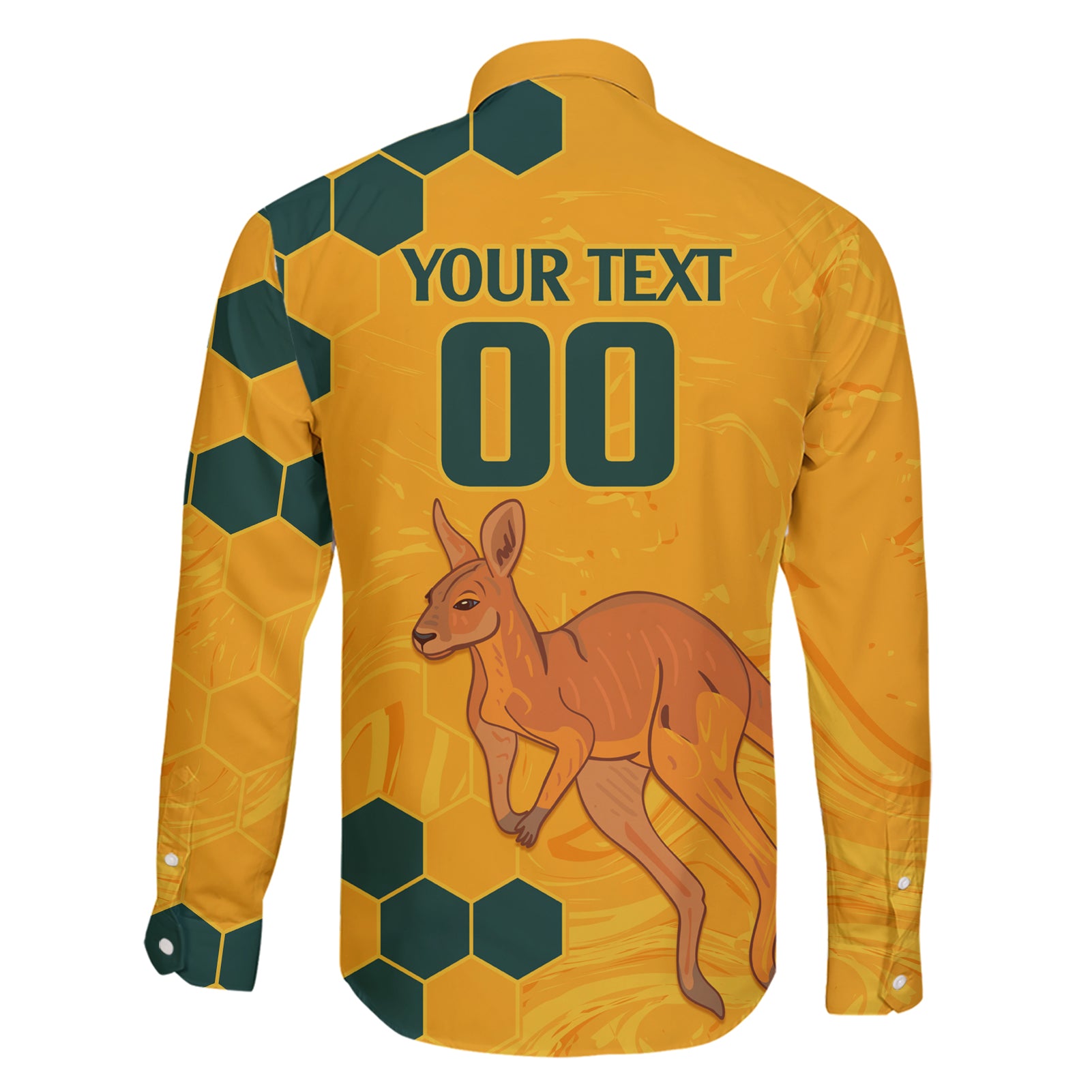 Custom Australia Day Soccer Socceroos Family Matching Short Sleeve Bodycon Dress and Hawaiian Shirt We Are One And Free