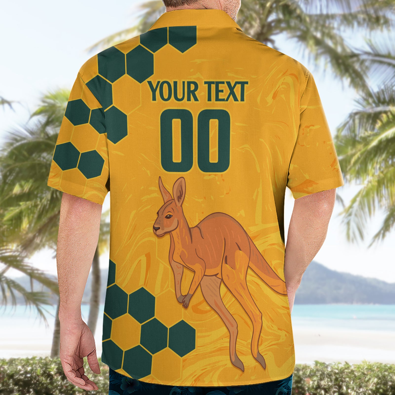 Custom Australia Day Soccer Socceroos Hawaiian Shirt We Are One And Free - Vibe Hoodie Shop