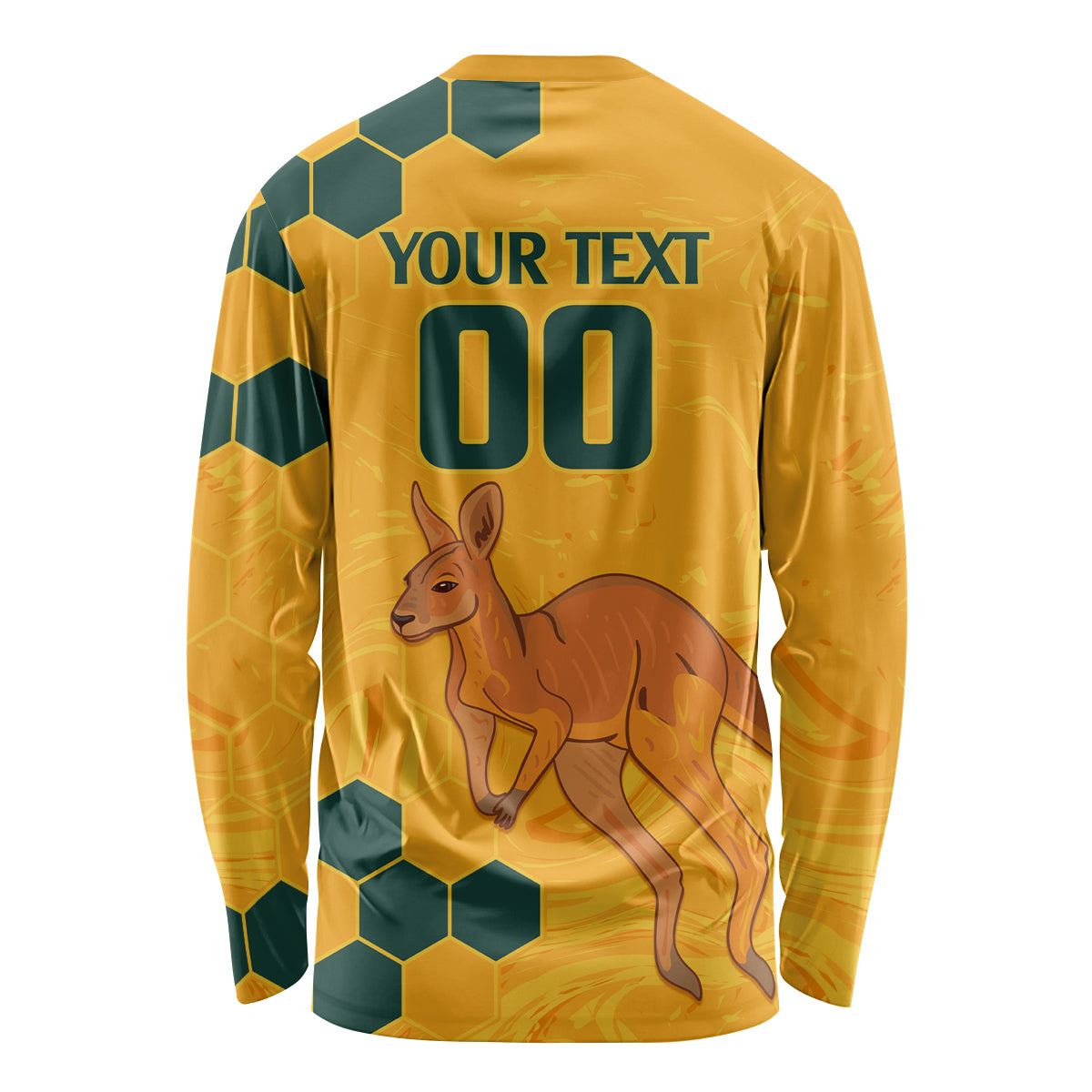 Custom Australia Day Soccer Socceroos Long Sleeve Shirt We Are One And Free - Vibe Hoodie Shop
