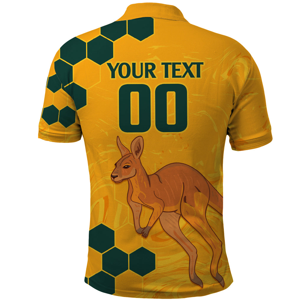Custom Australia Day Soccer Socceroos Polo Shirt We Are One And Free LT9 - Vibe Hoodie Shop