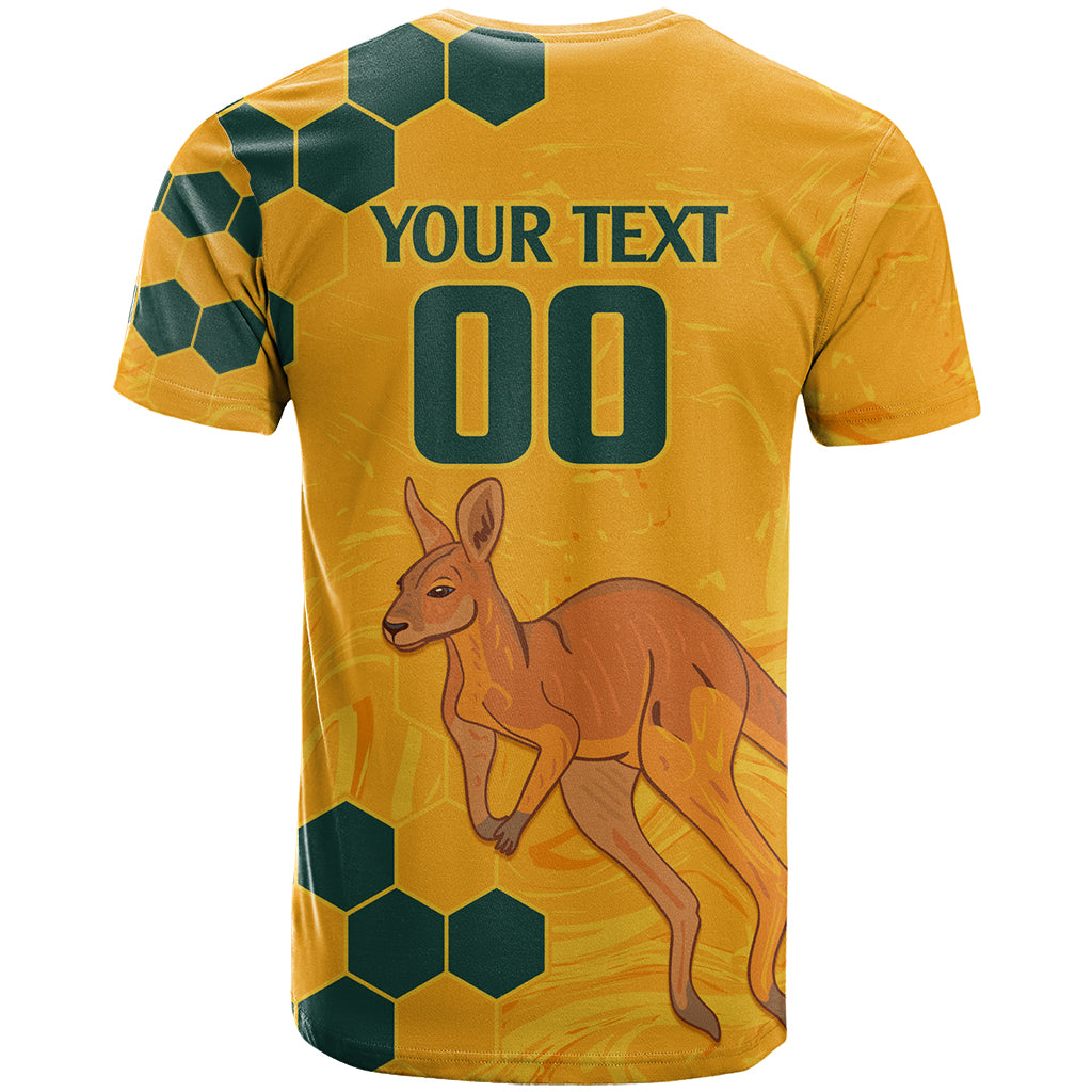 Custom Australia Day Soccer Socceroos T Shirt We Are One And Free LT9 - Vibe Hoodie Shop