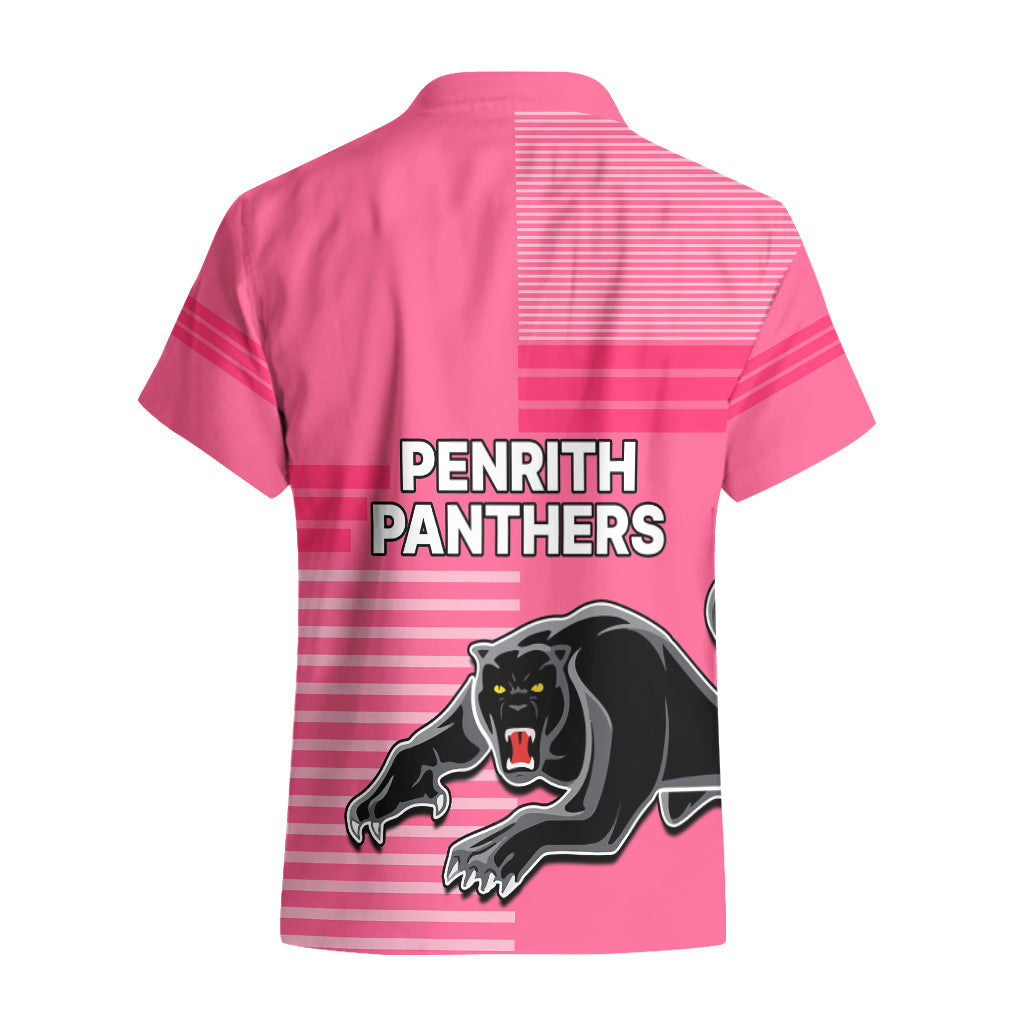 Penrith Panthers Rugby Hawaiian Shirt Proud The Panthers Comeback Pink - Vibe Hoodie Shop