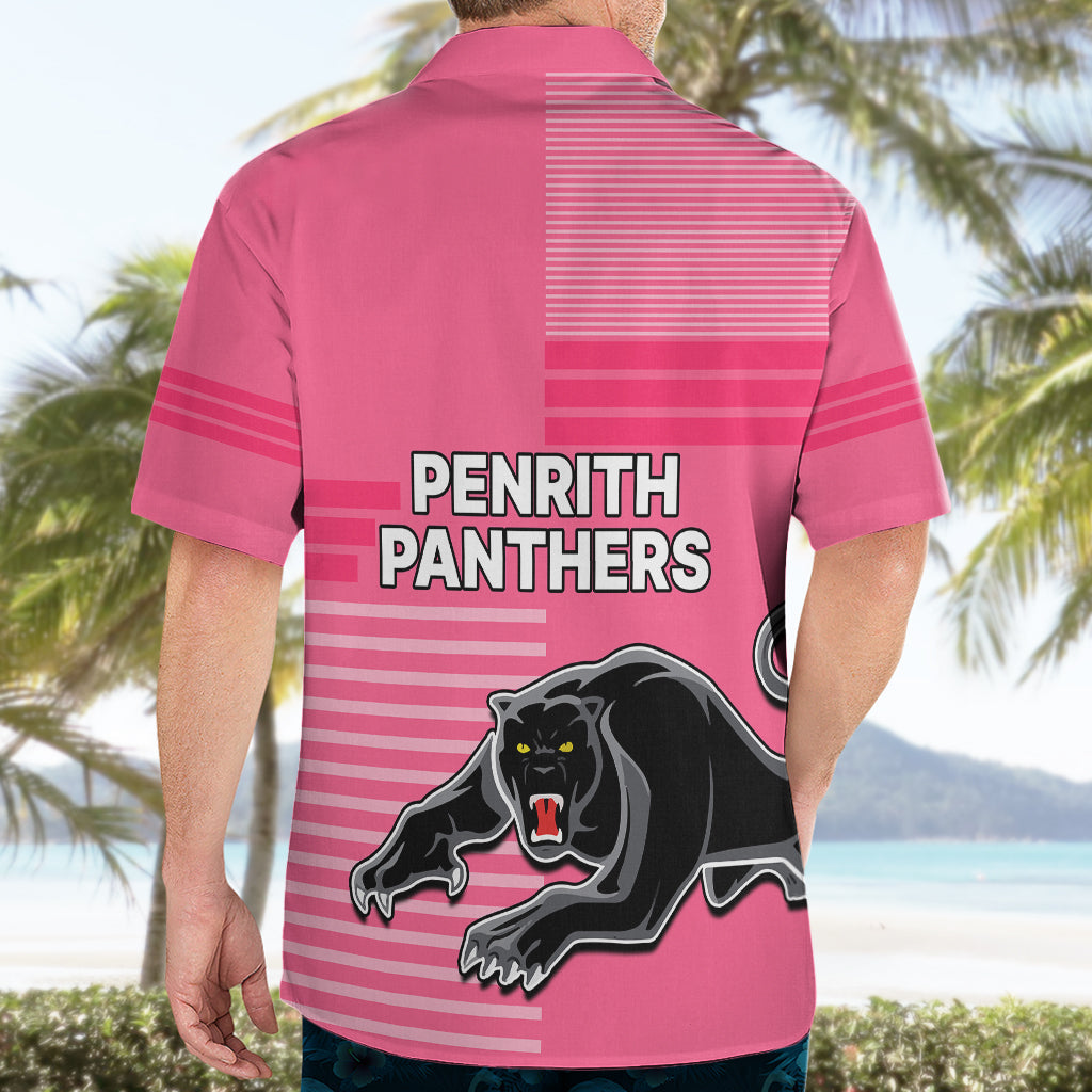 Penrith Panthers Rugby Hawaiian Shirt Proud The Panthers Comeback Pink - Vibe Hoodie Shop