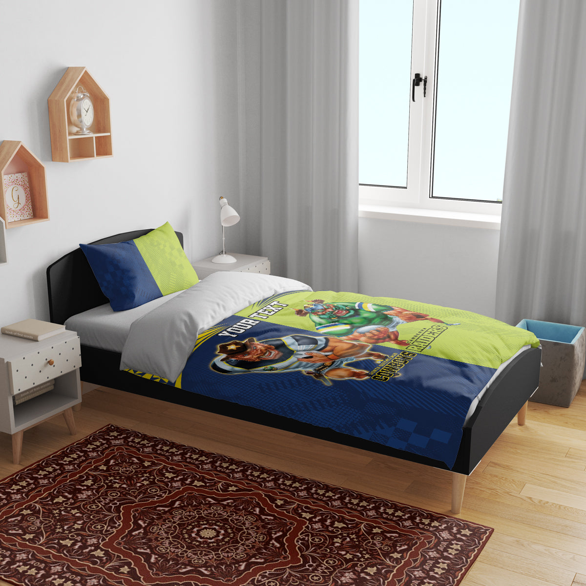 Custom Raiders and Cowboys Bedding Set Together Sporty Style - Vibe Hoodie Shop
