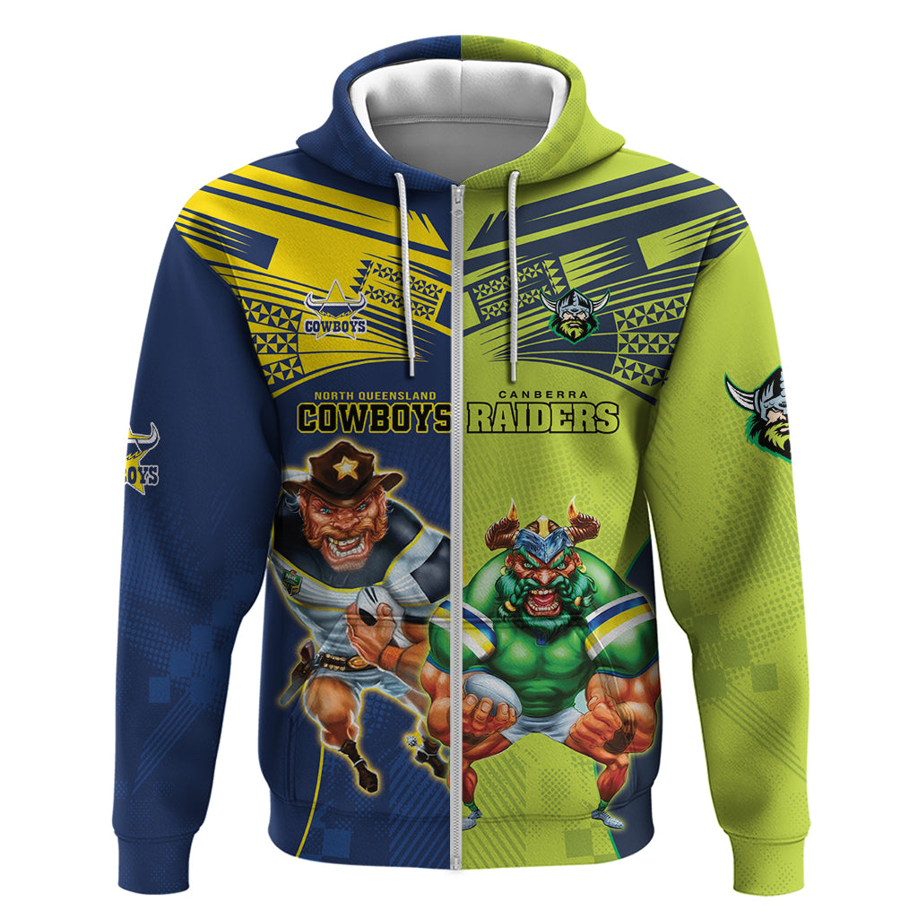 Custom Raiders and Cowboys Hoodie Together Sporty Style LT9 - Vibe Hoodie Shop