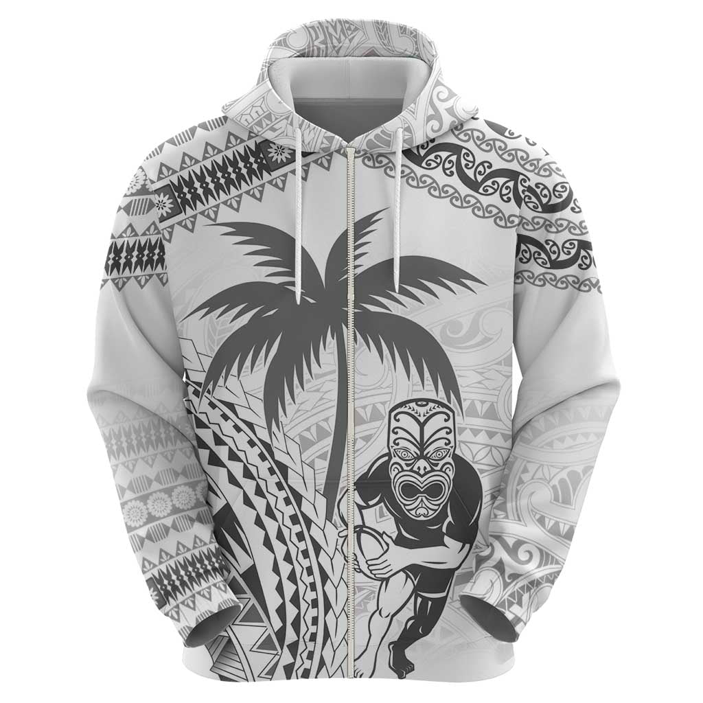 Custom Fiji Black Fern Hoodie Maori Warroir with Fijian Masi Pattern LT9 - Vibe Hoodie Shop