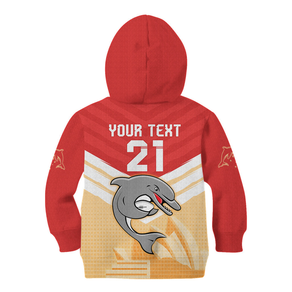 NRL Dolphins Australia Day Custom Kid Hoodie Sydney Opera House Style